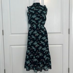 SOLD OUT J Crew sleeveless ruffle midi dress